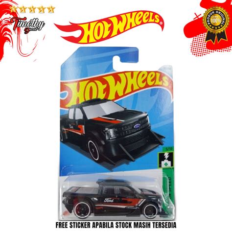 Jual Hot Wheels Ford F Lightning Custom Pickup Hitam Green Speed Shopee Indonesia