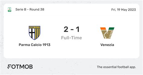 Estatísticas De Parma Calcio 1913 X Calcio Como - Parma Calcio 1913 vs Venezia - live score, predicted lineups and H2H stats.
