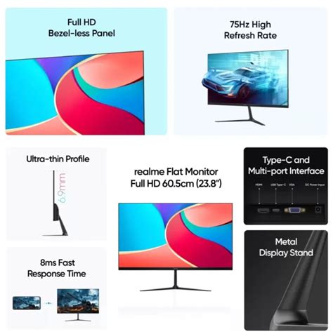 realme представила свой первый монитор для ПК - Rozetked.me