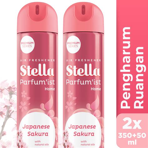 Paket Isi Stella Aerosol Parfum Ist Japanese Sakura Ml