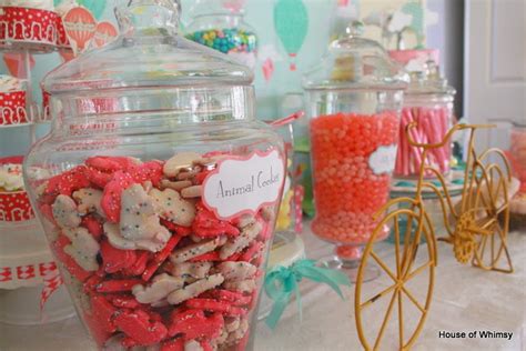 House Of Whimsy A Hot Air Balloon Theme Baby Shower