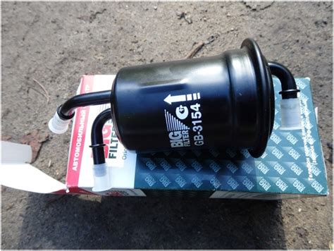 Топливный фильтр Киа Спектра: где находитя, замена