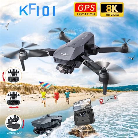 2021 New KF101 Drone 4K HD Camera GPS 5G Wifi FPV Drone 3 Axis Gimbal ...