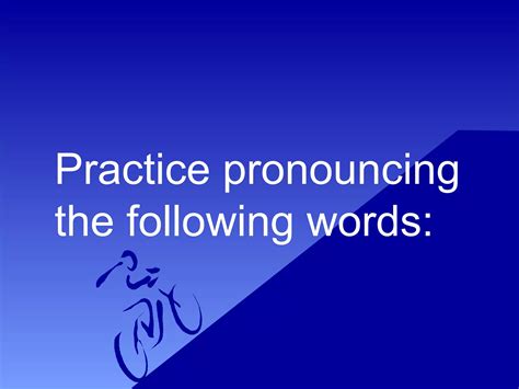 Eng9 pronouncing words correctly | PPT