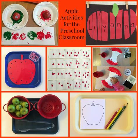 Apple Activities - Ms. Stephanie's Preschool