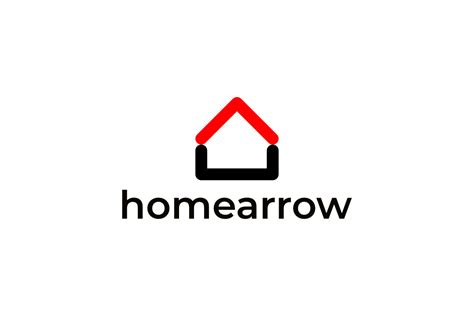 Home Arrow Logo Graphic By Ffeeaarr Creative Fabrica