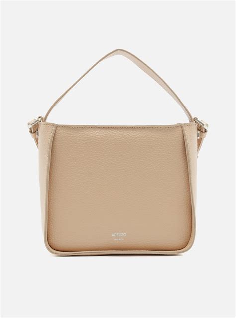 Bolsa Tote Nude Pequena Arezzo