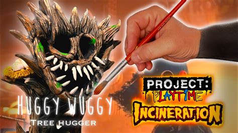 Project Playtime Incineration Tree Hugger Huggy Wuggy Polymer Clay