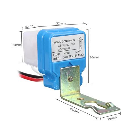 AC 12V 24V 220V 10A автоматический переключатель уличного света ночной ...