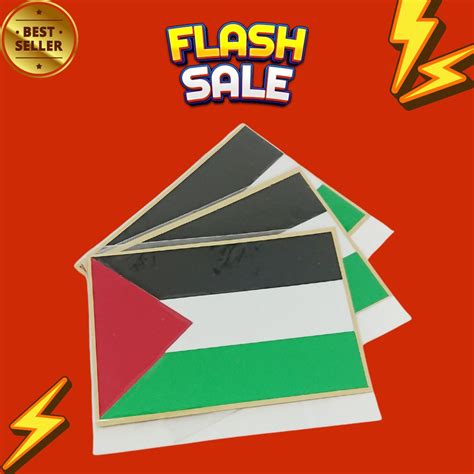 Jual Stiker Bendera Palestina Stiker Palestina Stiker Cutting