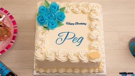 🎂 Happy Birthday Peg Cakes 🍰 Instant Free Download