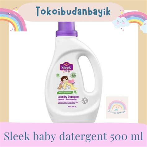 Jual Sleek Baby Laundry Detergent 500ml BOTOL Shopee Indonesia