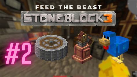 Deployers Automation Crushing Wheels And CHICKENS Stoneblock 3