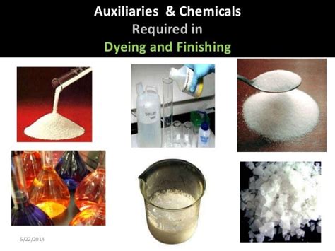 Auxiliaries And Chemicals Required In Dyeing And Finishing