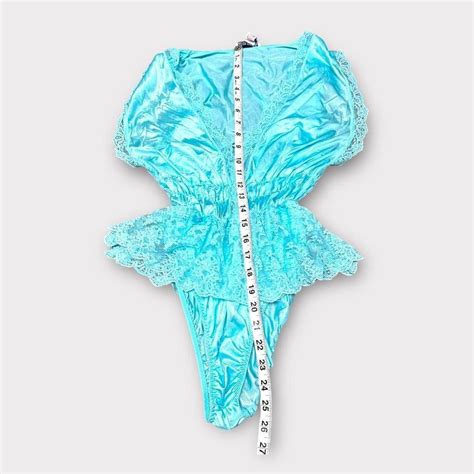 Vintage Coquette Frilly Lace Teddy Lingerie Size Depop