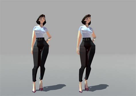 artstation lowpoly work rufus feng  poly models  poly