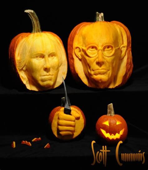 Creative Pumpkin Carvings Inspired By Famous Art Creative Pumpkin