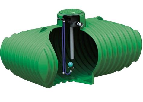 Cuve 10m3 Stockage Eau De Pluie Enterrée Ecociter Avec Filtration Plasteau