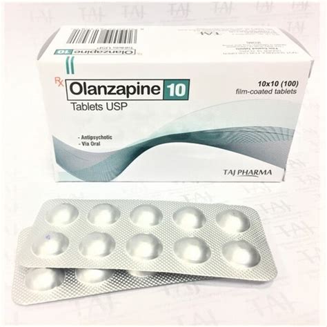 Olanzapine Tablets Usp 10Mg At Best Price In Mumbai Taj