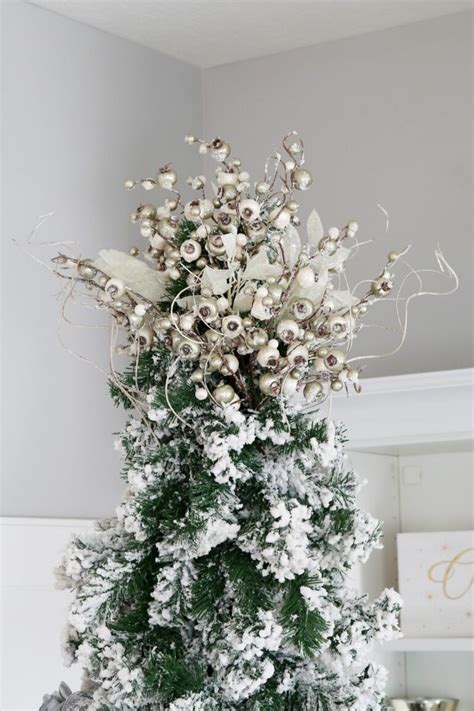 DIY Tree Topper with Picks | Abby Organizes