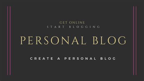 What Is Personal Blog Meaning And How To Create Blogging Site Easily