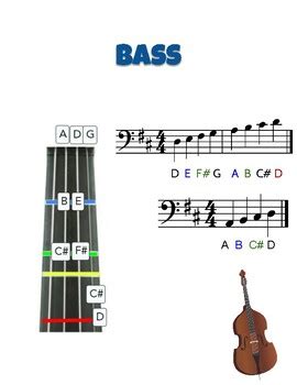 Finger charts for strings, D major scale by Lori Ringen-Poencet | TPT