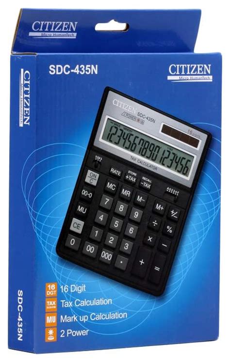 Citizen SDC-435N инструкция