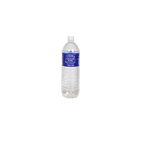 Bottled Water 1.5 Liter - Crystal Pure