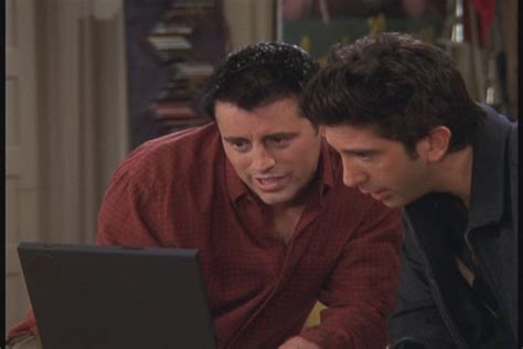 Joey Tribbiani - The One Where Rachel's Sister Babysits - 10.05 - Joey ...