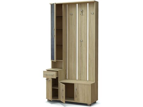 Прихожая ПМ-3 левая Дуб сонома купить в интернет-магазине ЛаймМебель.ру ...