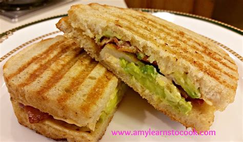 Chicken Bacon And Avocado Panini With Chipotle Aioli Video Easy Italian Recipes