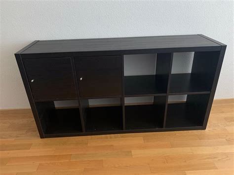 IKEA KALLAX Regal Schwarzbraun 4x2 Kaufen Auf Ricardo