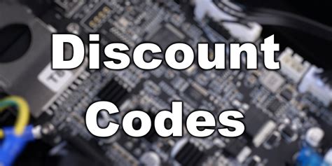 Discount Codes | 3D Print Beginner