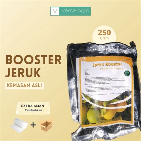 Jual Pupuk Booster Organik Pelebat Jeruk Lemon Pupuk Perangsang Buah