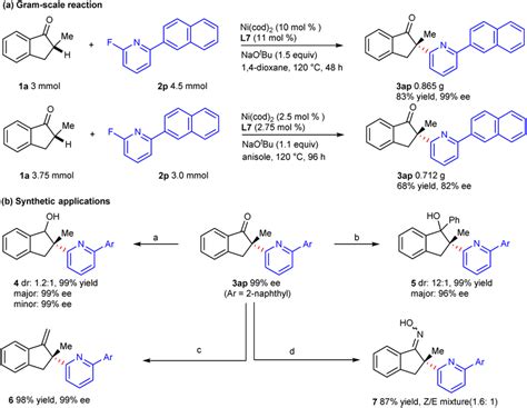 Gram Scale Reaction And Synthetic Applications A Nabh Equiv