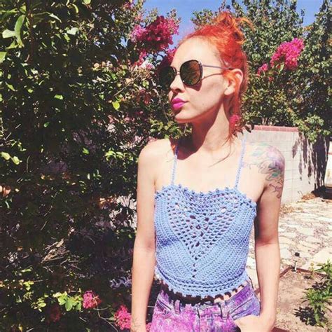 Crochet Pattern Crop Top Summer Lace Bikini Top Boho Etsy