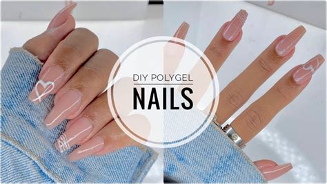 Diy Polygel Nail Tutorial For Beginners In Depth Easy And Fast Nailtutorials Polygel