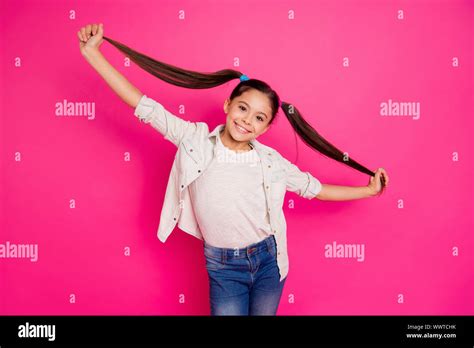Wearing Brunette Pigtails Hi Res Stock Photography And Images Alamy