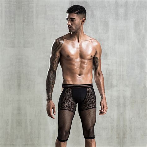 Sexy Lingerie For Men Lingerie Lace Backless Mesh Underpants Men S Stretch Temptation Boxer