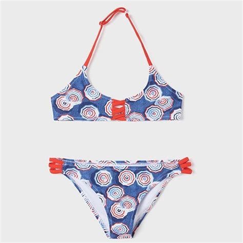 Mayoral Yazlık Kız Bikini Lacivert Bebekhouse da