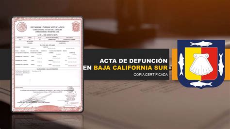 Solicitar Copia Certificada De Un Acta De Defunción En Baja California