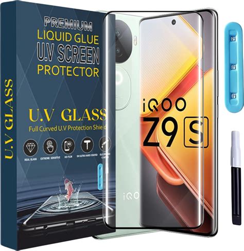 SPAZY CASE IQOO Z9s Pro 5G Z9s 5G Tempered Glass 9H Full Glue Full