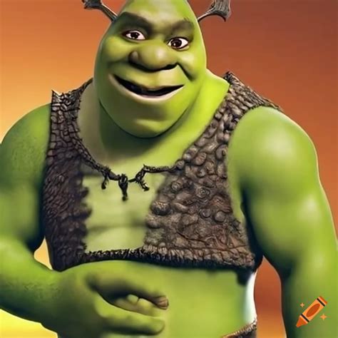 Shrek With Abs On Craiyon