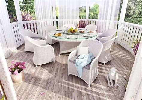 Круглый стол для террасы | Интернет-магазин Garden Space