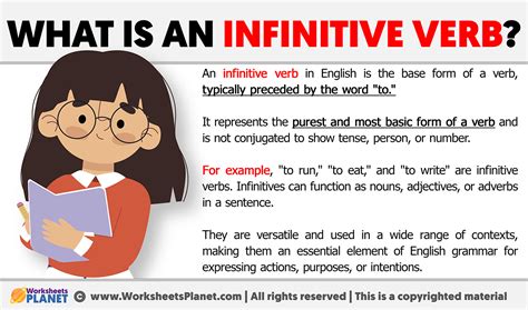 infinitive verb definition  infinitive verb