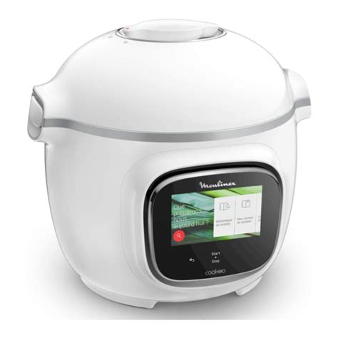 MOULINEX COOKEO TOUCH EPC13 SERIES MANUAL Pdf Download | ManualsLib