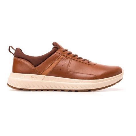Tenis Hombre Caballero Piel Tan Confort Casual