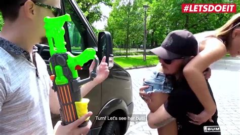 Free Bums Bus Outdoor Risky Public Sex And Nudity In The Car LETSDOEIT Porn Video HD