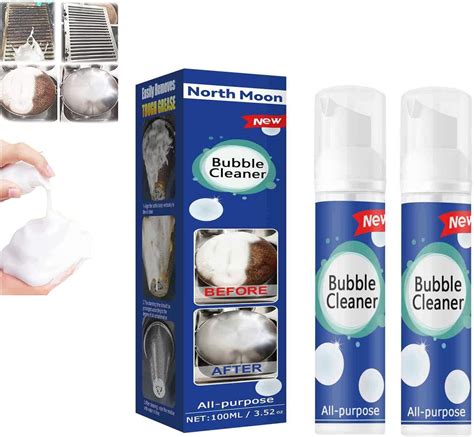 COTTNY Bubble Cleaner Schaum, North Moon Bubble Cleaner, Allzweck ...
