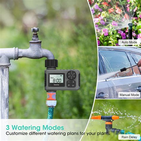 Sprinkler Timer Outdoor Programmable Water Timer For Garden Hose